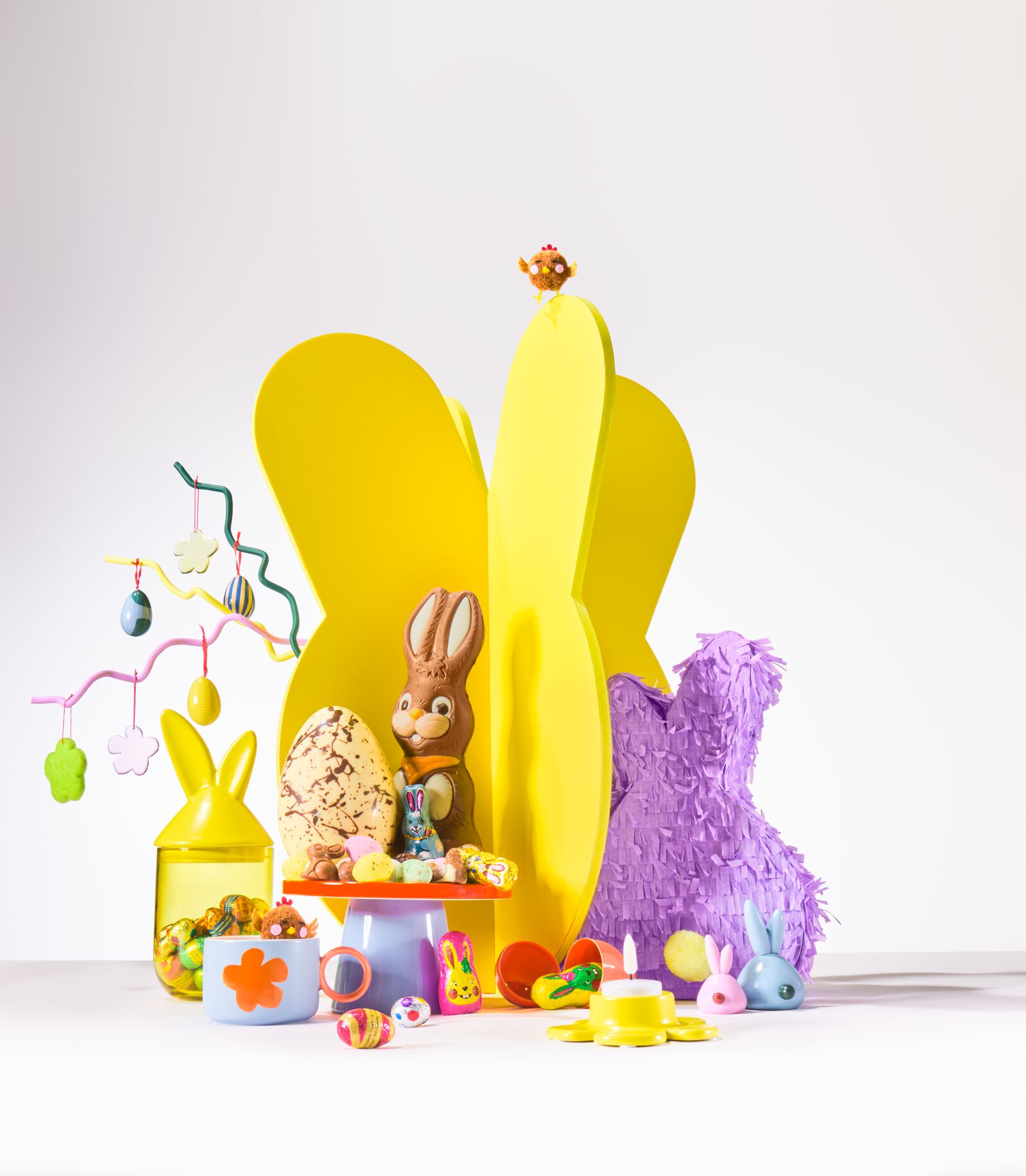 &oelig;uf en chocolat blanc de luxe au croquant de biscuit - 24262502 - HEMA